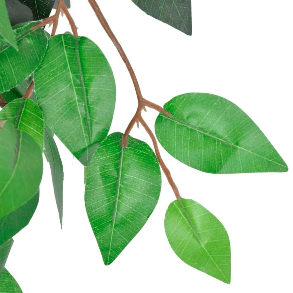 Berkfield Artificial Plant Ficus Tree with Pot 90 cm
