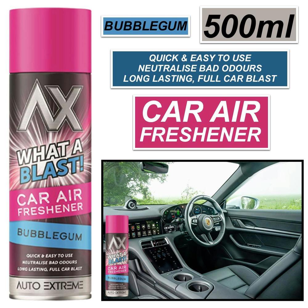 Auto Extreme 1X - What A Blast! Bubblegum Car Air Freshener Spray 500ml