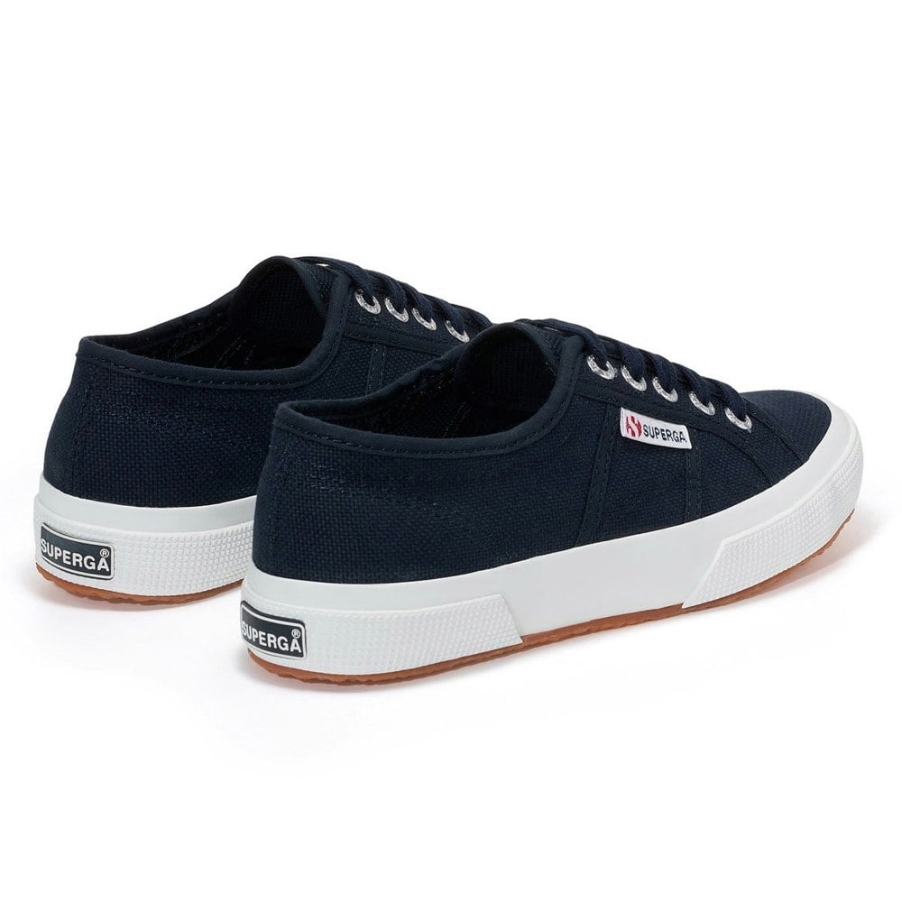 Superga Unisex Adult 2750 Cotu Classic Vegan Trainers - Navy/White