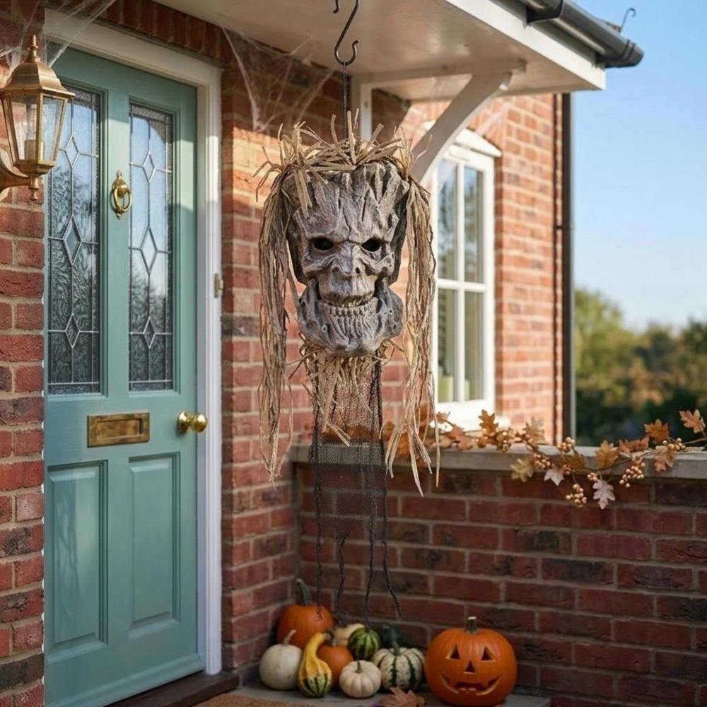 Garden Greatness Animated Talking Tree Head with Glowing Eyes