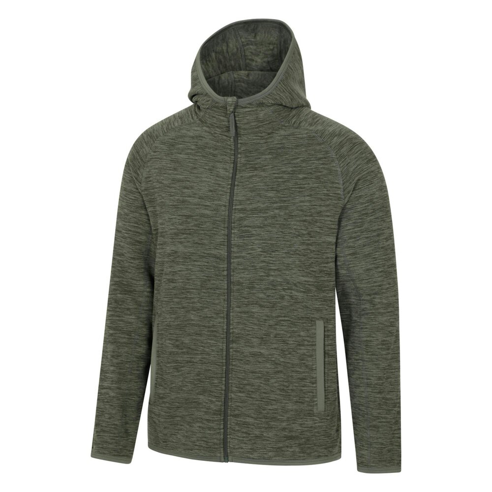 Mountain Warehouse Mens Snowdon II Full Zip Hoodie - Dark Khaki