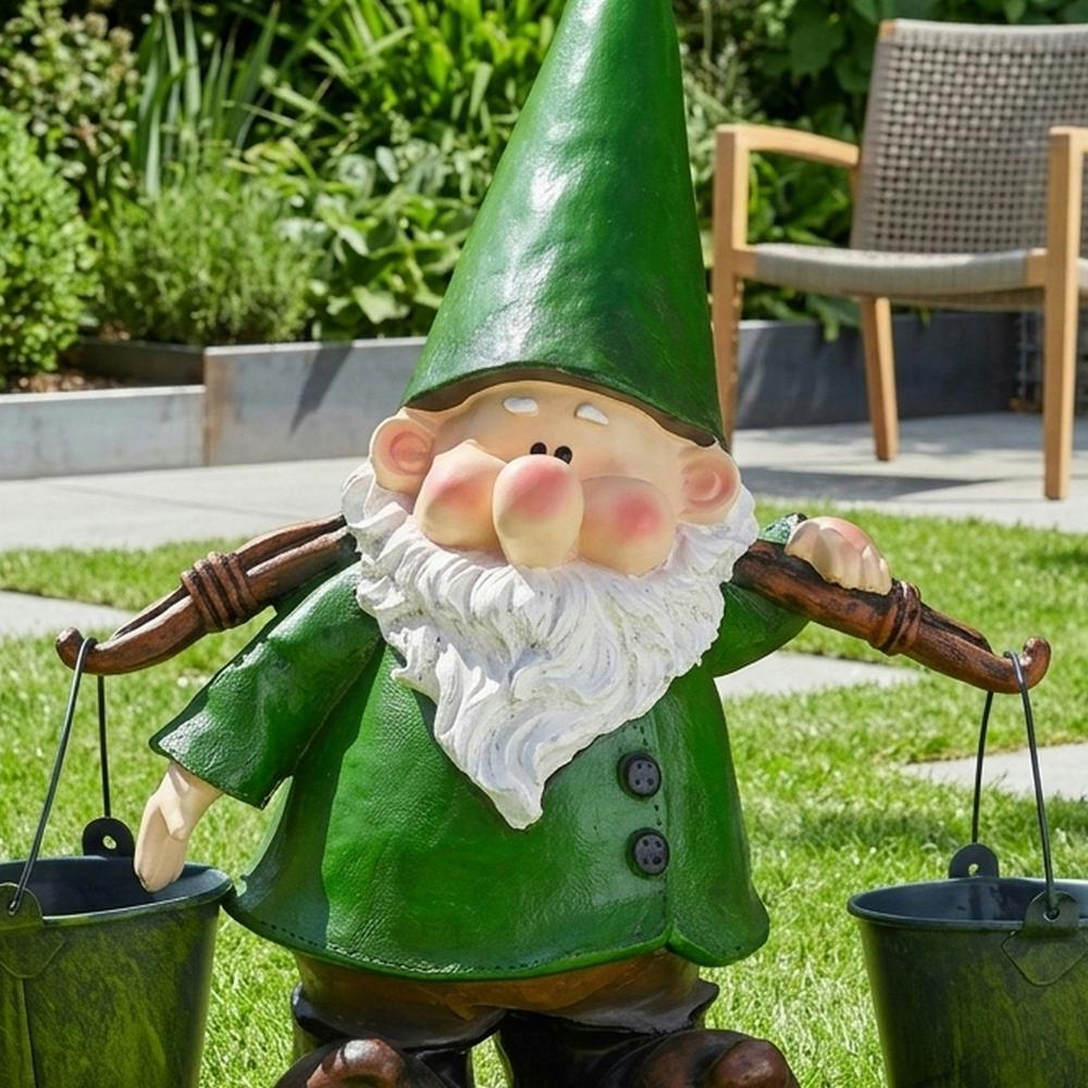 Garden Greatness Standing Pail Wilf Garden Ornament