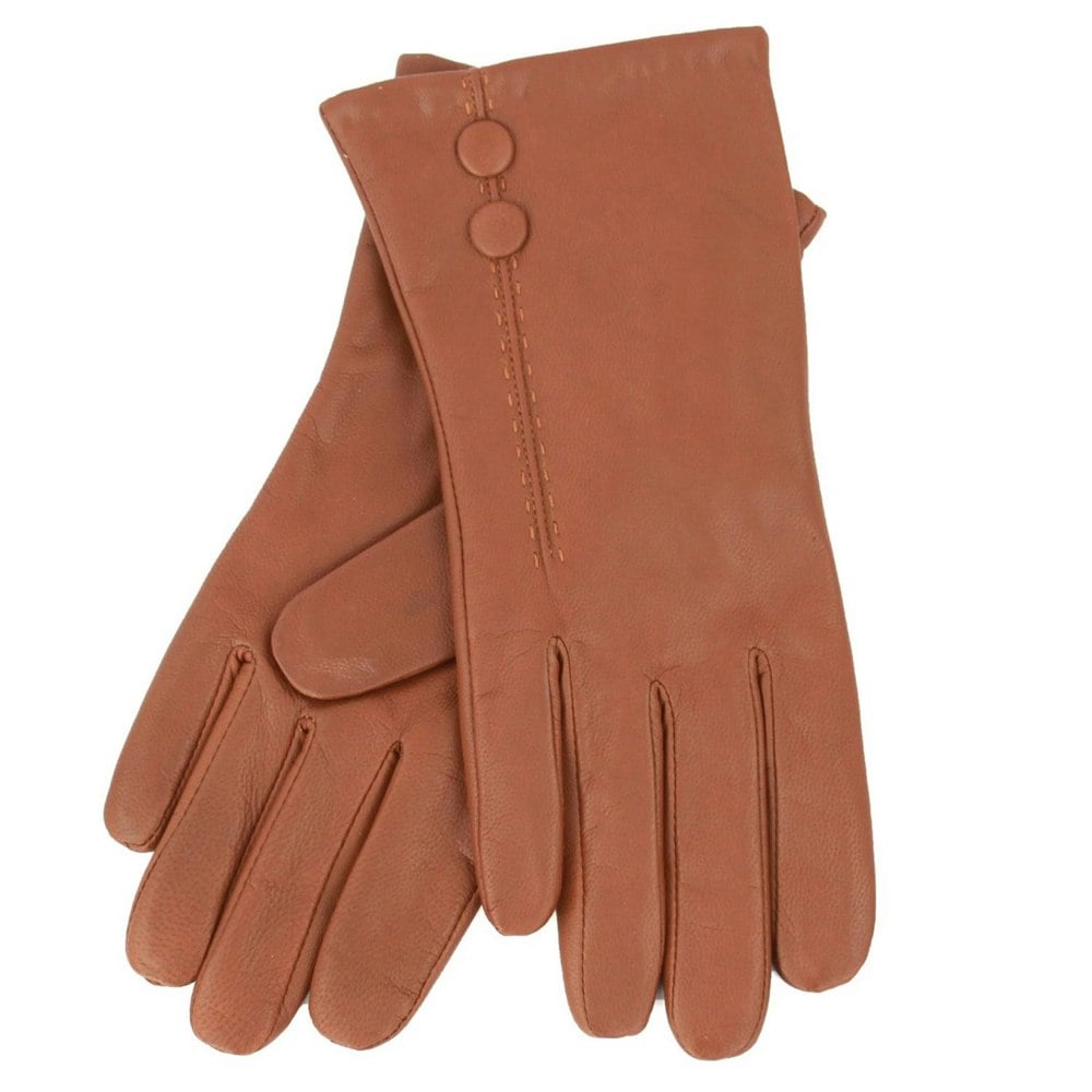 Eastern Counties Leather Womens/Ladies Hattie Leather Winter Gloves - Tan