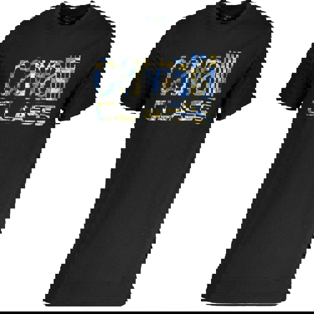 Cavalli Class Snake Skin Bold Logo Black T-Shirt l