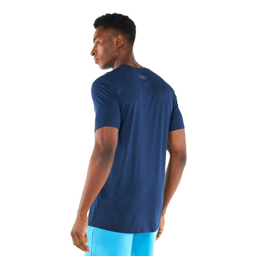 Under Armour Mens Sportstyle Short-Sleeved T-Shirt - Navy