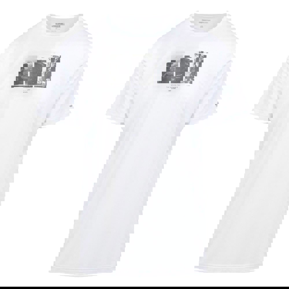 Regatta Mens Fingal VIII Graphic Print T-Shirt - White