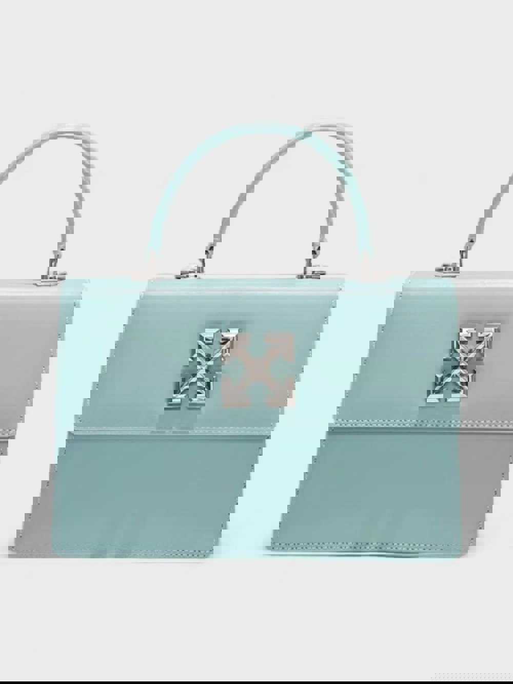 Off White Jitney 1.4 Top Handle Light Blue - Supplied LuxuryOff-White