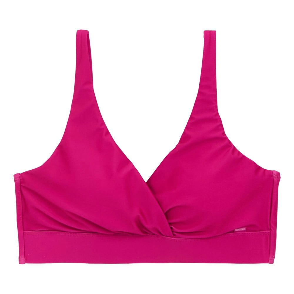 Regatta Womens/Ladies Paloma Plain Bikini Top - Pink Fusion