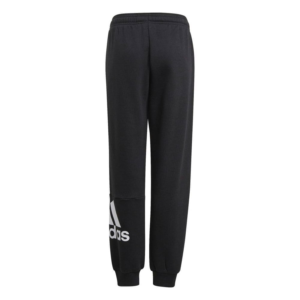 Adidas Boys Essentials French Terry Jogging Bottoms - Black/White