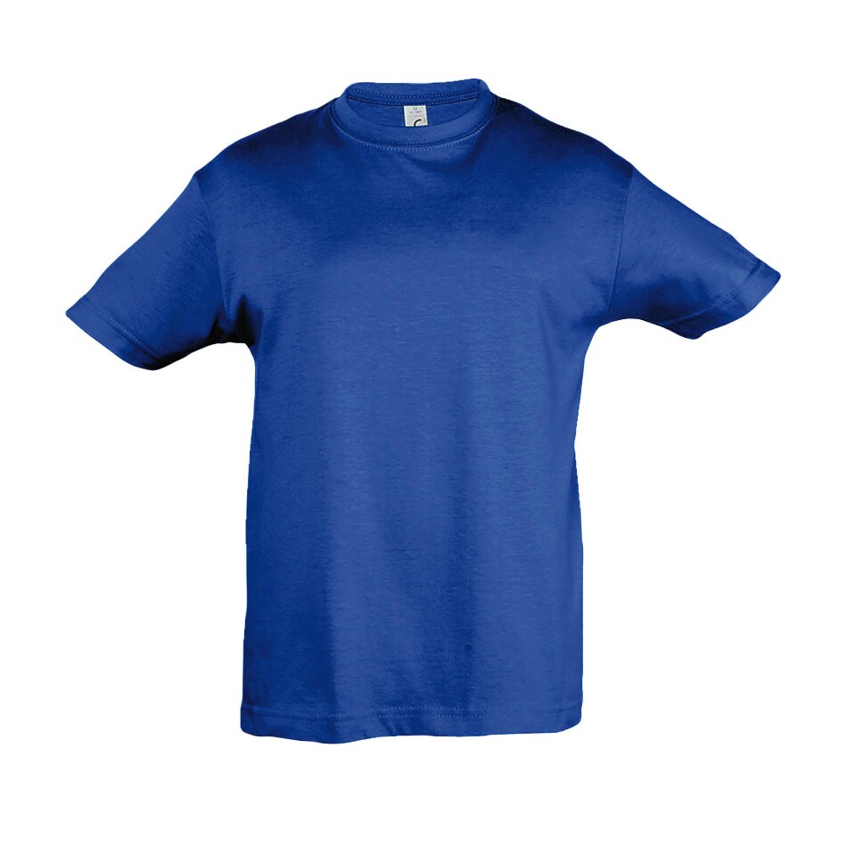 SOLS Kids Regent Short Sleeve T-Shirt - Royal Blue - Royal Blue - 100% Cotton