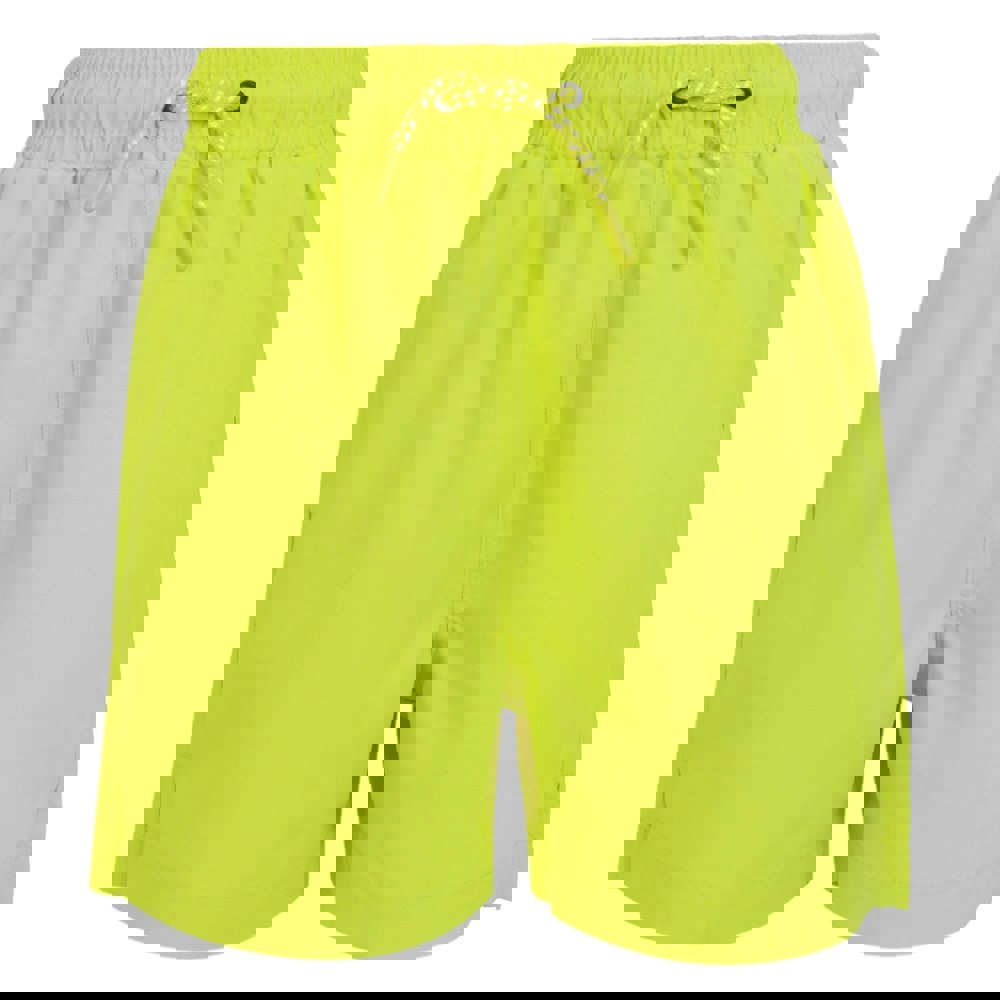 Regatta Childrens/Kids Skander III Plain Swim Shorts - Citron Lime