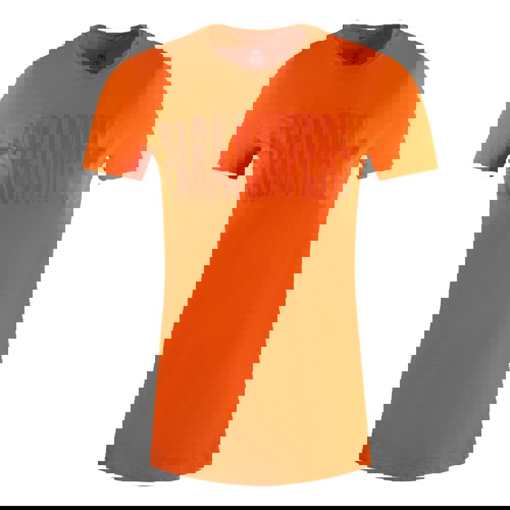 Parajumpers Fede Brand Logo T-shirt - Orange 