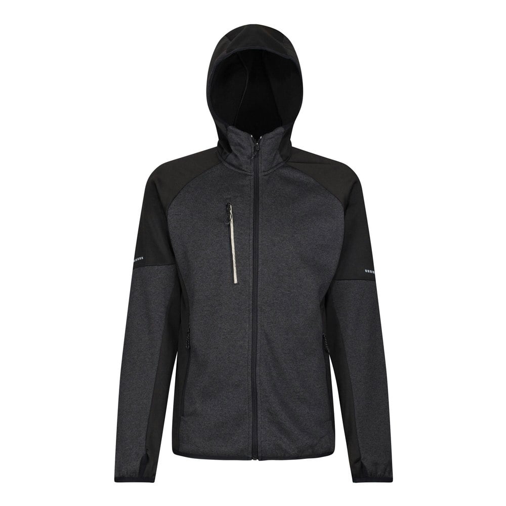 Regatta Mens X-Pro Coldspring II Fleece Jacket - Grey Marl/Black