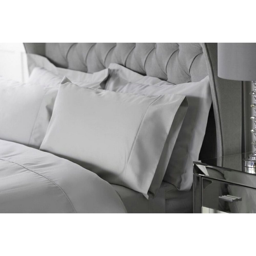 Belledorm Bamboo Oxford Pillowcase - Platinum