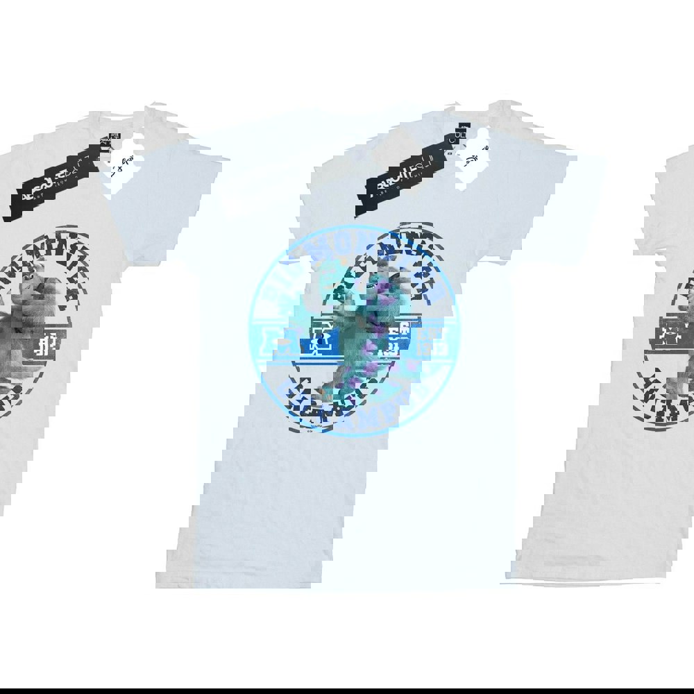 Disney Mens Monsters University Monster On Campus T-Shirt - White