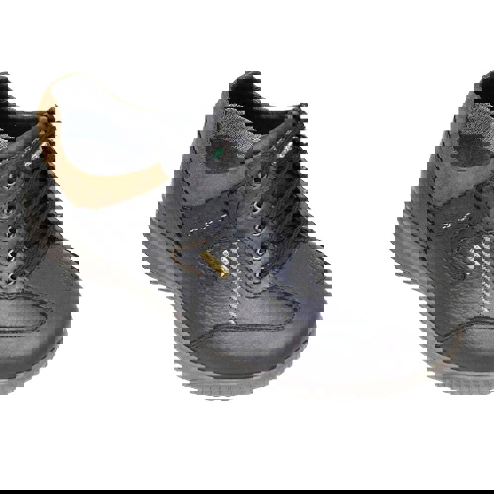 Grisport Mens Arran Leather Walking Shoes - Black