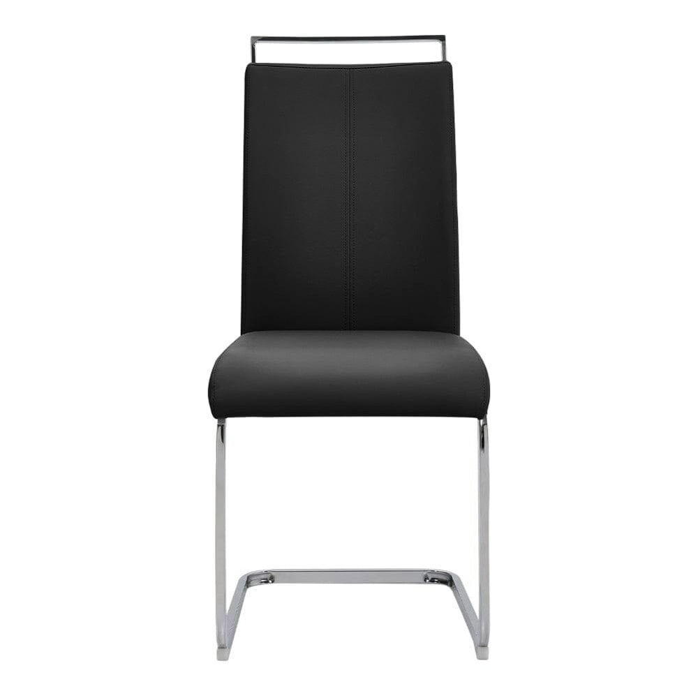 Set of 2 Kitchen Dining Chairs with Leather Dining Chairs Living and Home