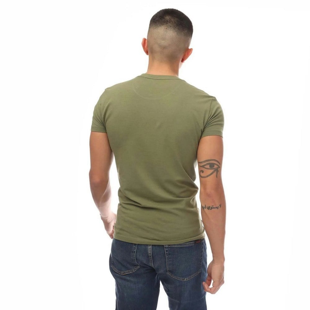 Emporio Armani Mens Crew Neck T-Shirt - Green