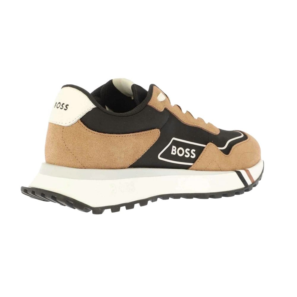 Boss Mens Jonah Running Trainers - Brown/Black