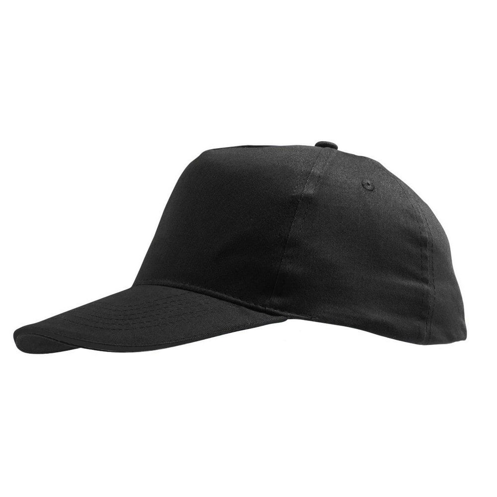 SOLS Kids Unisex Sunny Baseball Cap - Black