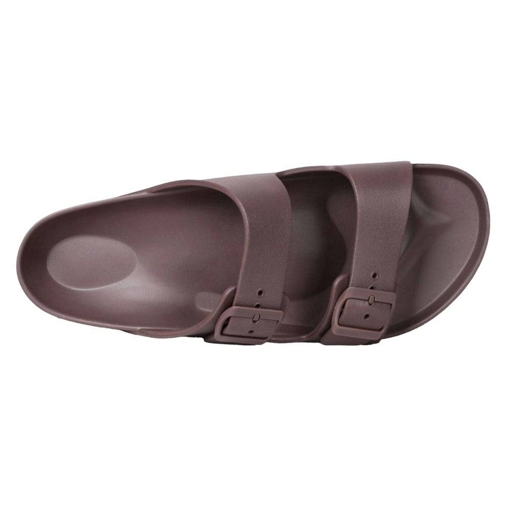 Animal Mens Shore Sliders - Brown
