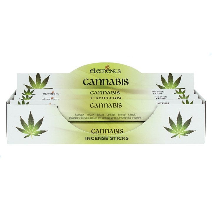 Serano Set of 6 Packets of Elements Cannabis Incense Sticks