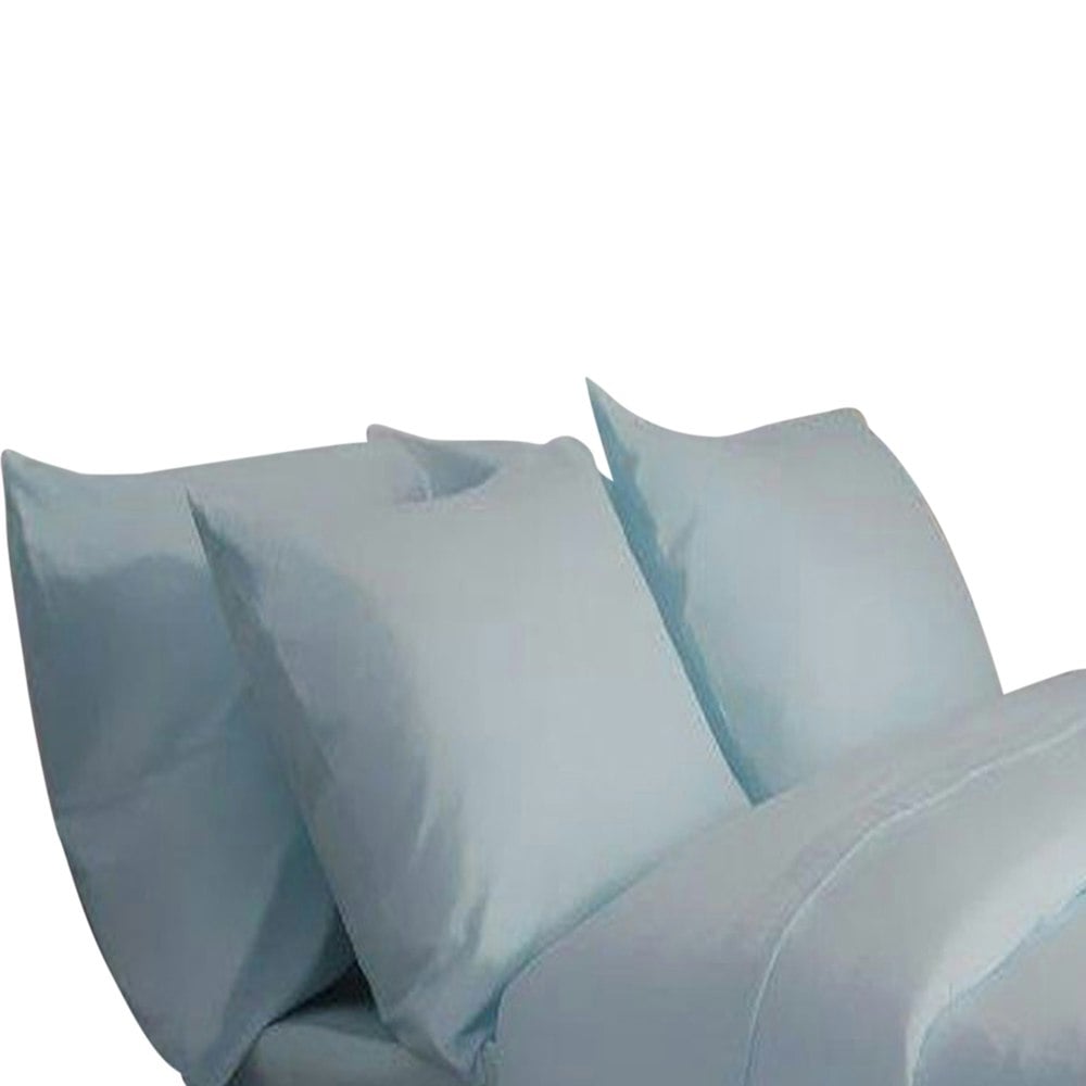 Belledorm Brushed Cotton Housewife Pillowcase (Pair) - Blue