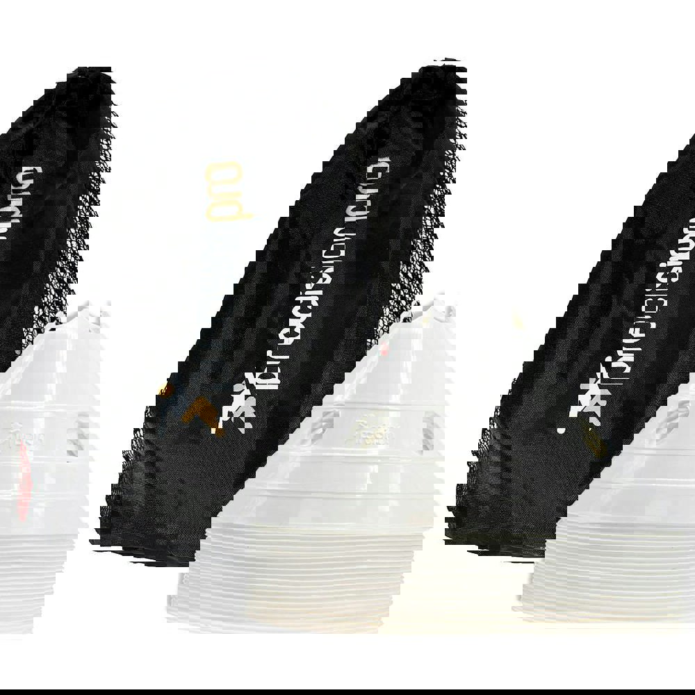 20 PACK 12x7 Inch Giant Saucer Cone Marker Set - WHITE Football Pitch Training