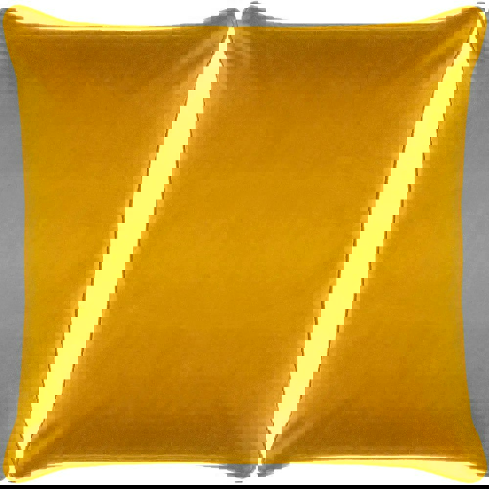 Wylder Manor Piped Velvet Bee Cushion Cover - Yellow