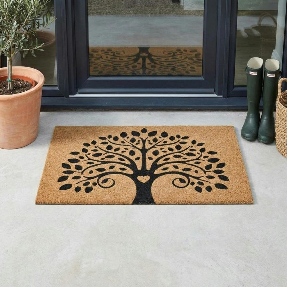 Garden Greatness Tree Of Life Printed Coir Doormat