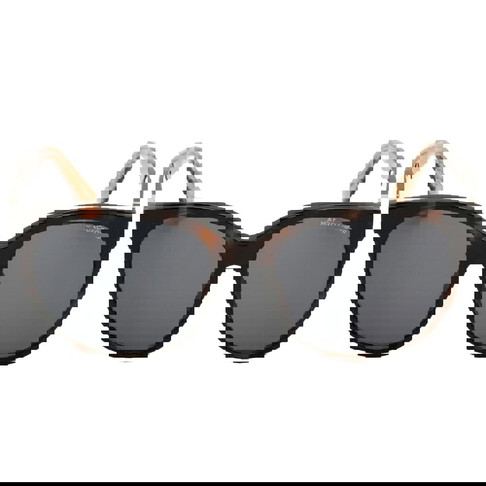 Marc Jacobs Grey Lensed Glitter Havana Brown Sunglasses