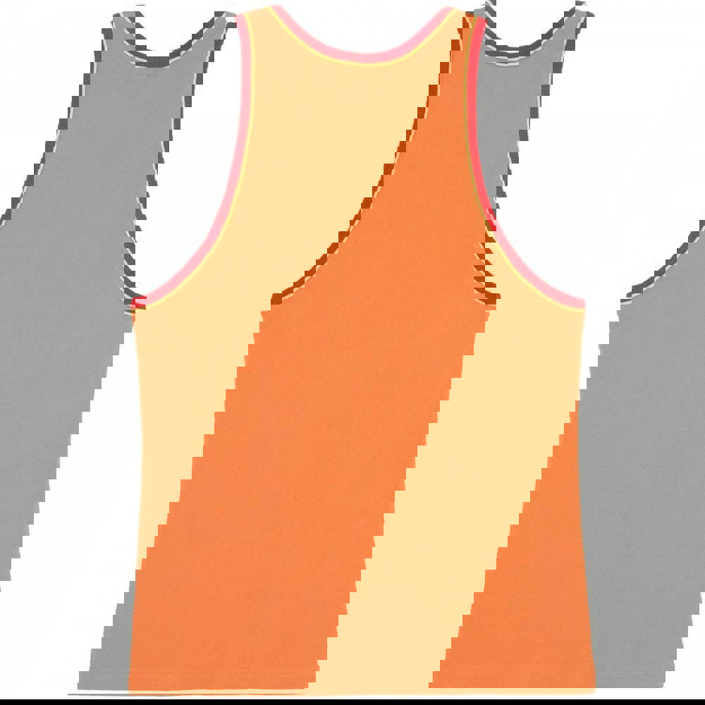 Diesel Cotton Tank Top, Orange