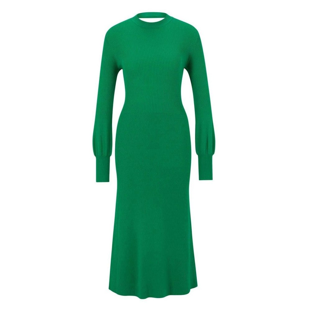 Hugo Womens/Ladies Slopenny Dress - Green