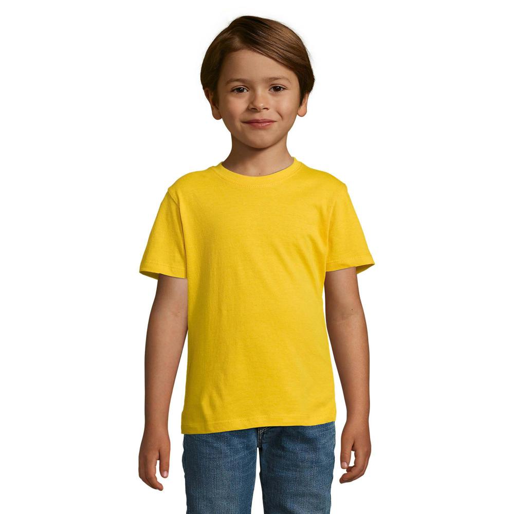 SOLS Childrens/Kids Regent T-Shirt - Gold - 6 Years - Gold - 100% Ringspun Semi-Combed Cotton