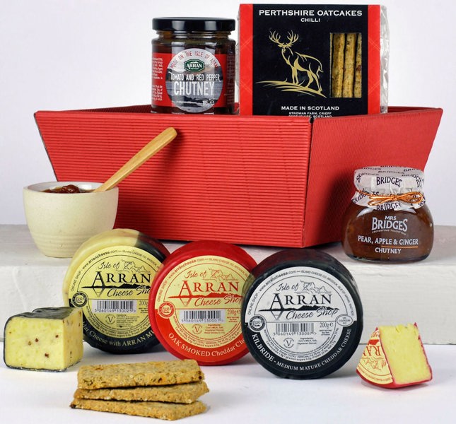 Cheese and Chutney Gift Tray;Cheese and Chutney