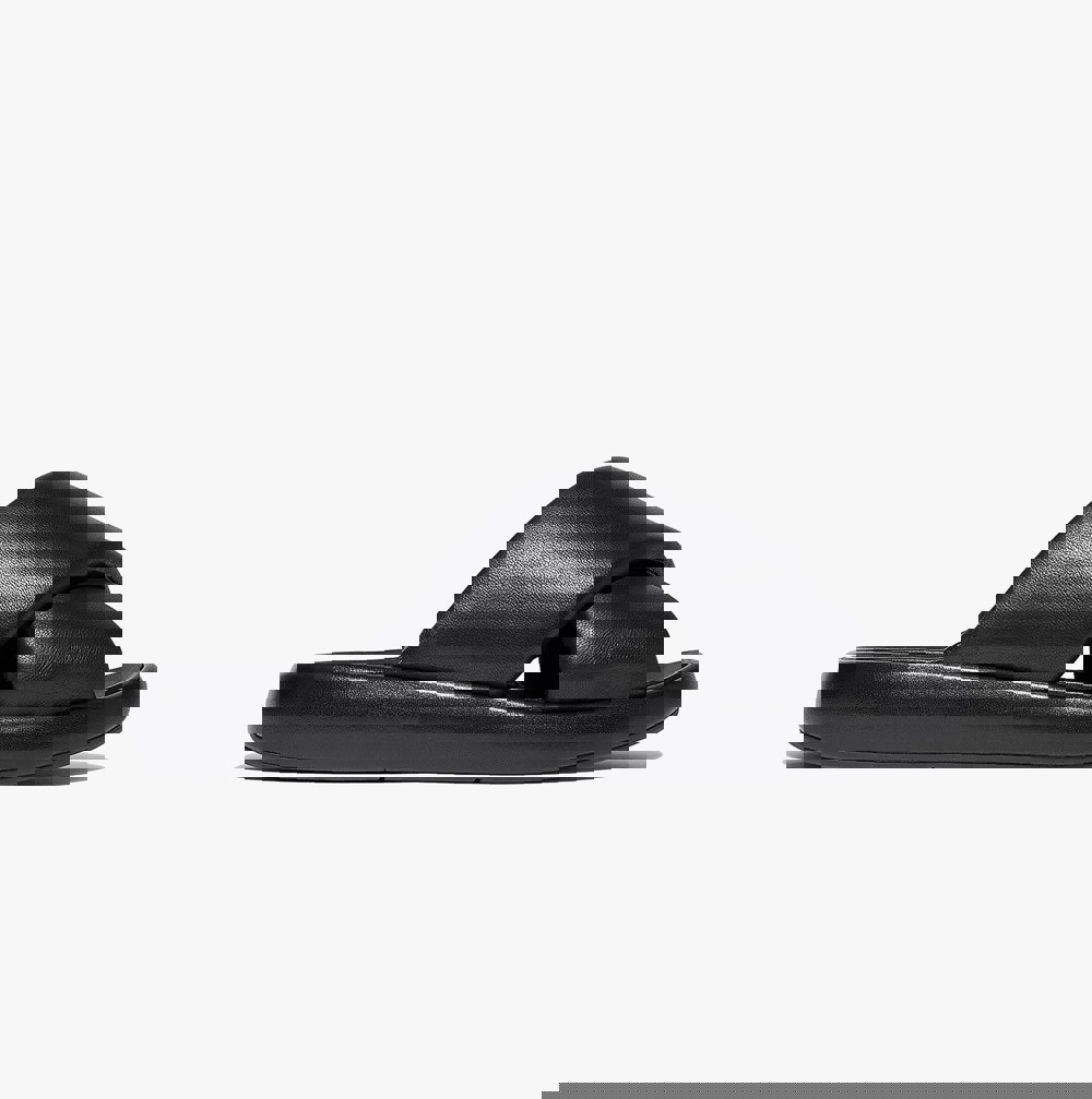 FitFlop iQUSHION D-LUXE Womens Slides All Black