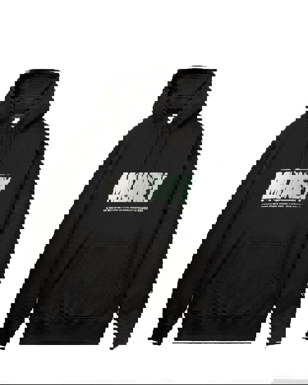 Money Chenille Block Fader Hood Black
