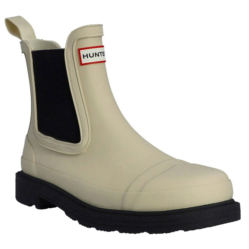 Hunter Commando Rubber Gravel/Wellington Boots - Black