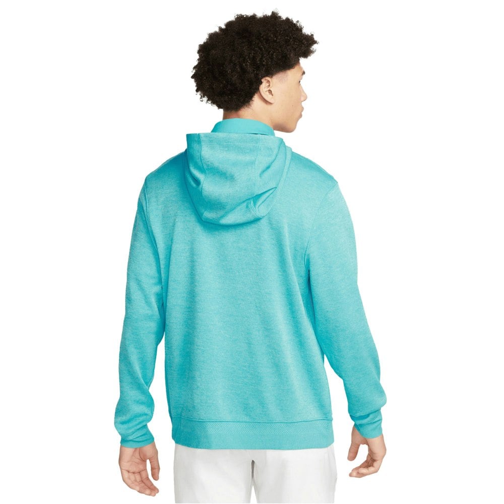 Nike Mens Dri-FIT Golf Hoodie - Ocean Bliss/Baltic Blue/Brushed Silver