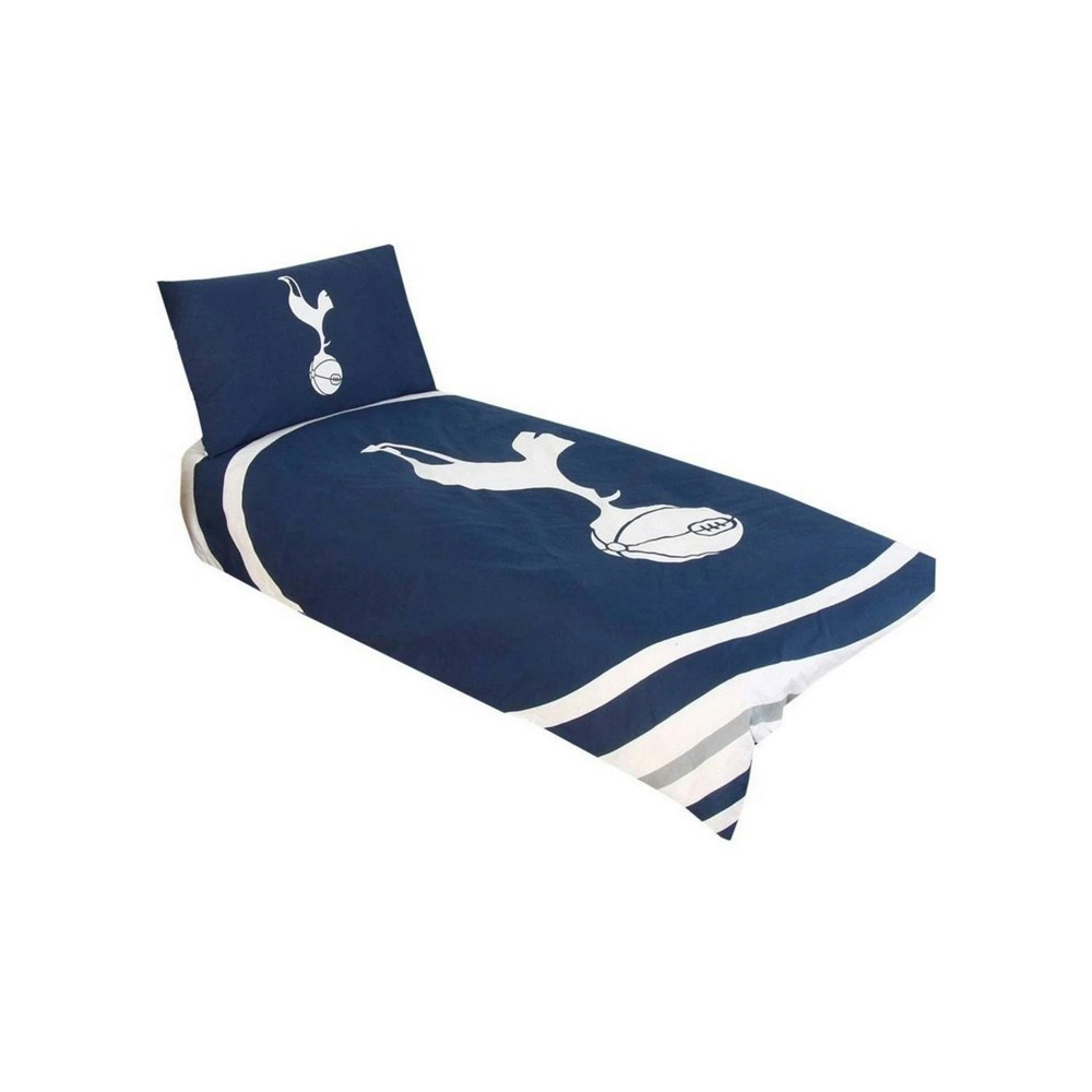 Tottenham Hotspur FC Pulse Duvet Cover Set - Navy/White