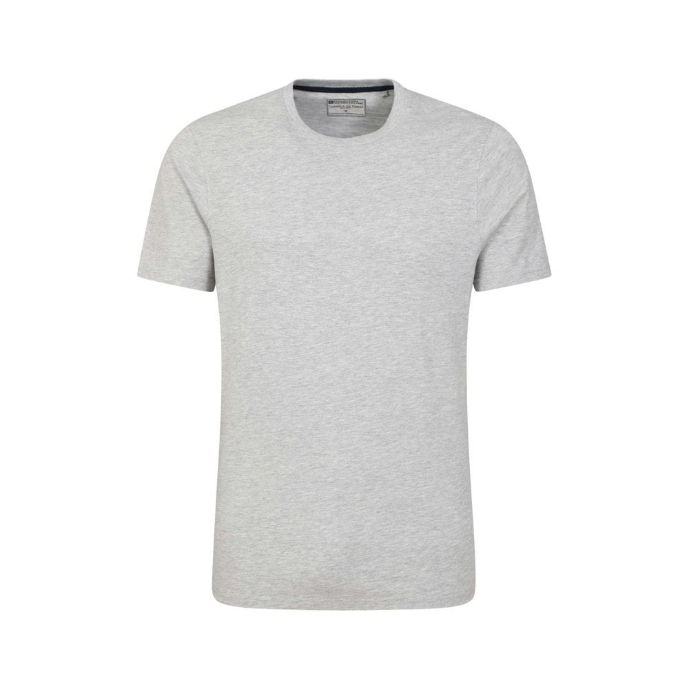 Mountain Warehouse Mens Flint Crew Neck T-Shirt - Grey