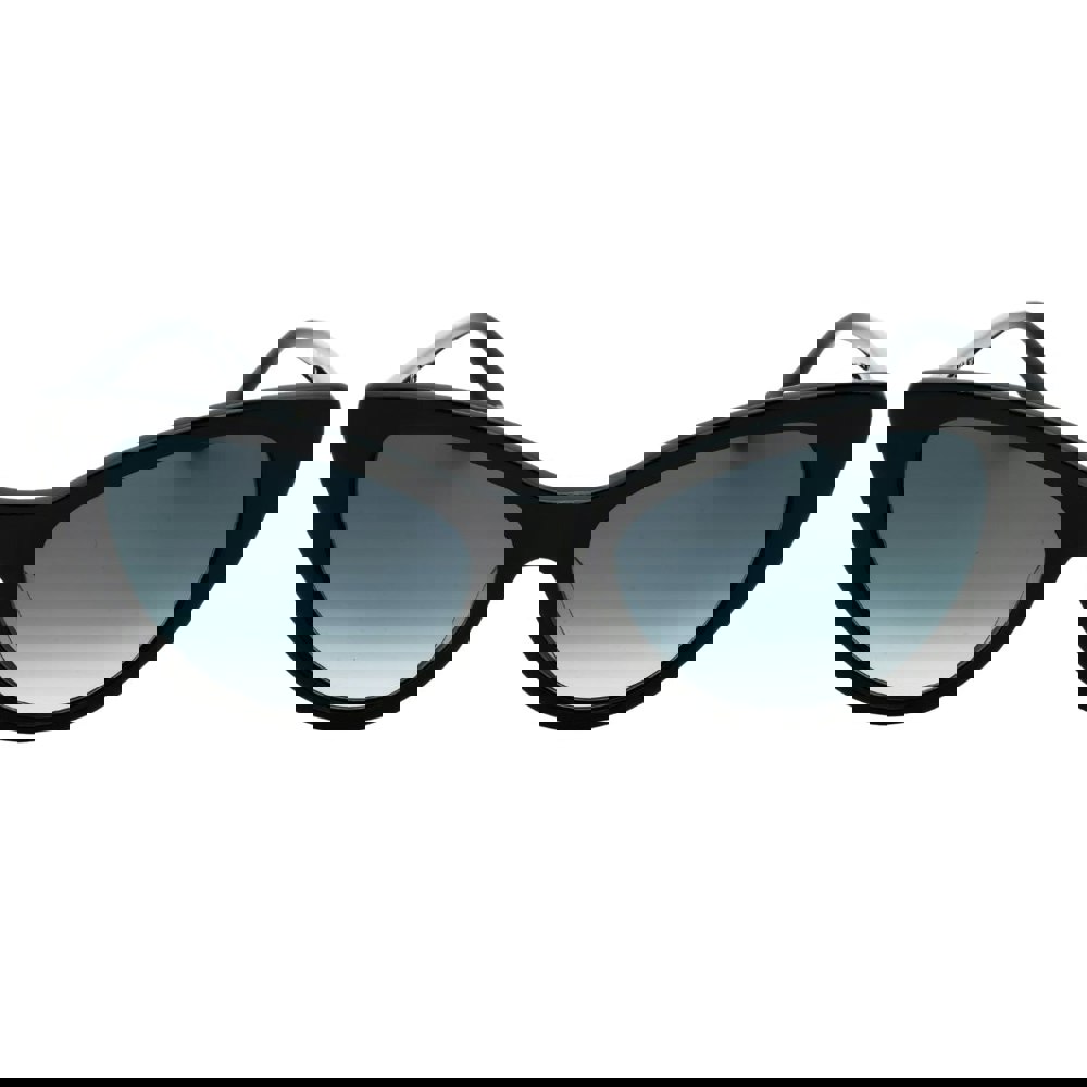 Banana Republic Dark Grey SF Lens Black Cat Eye Sunglasses One Size