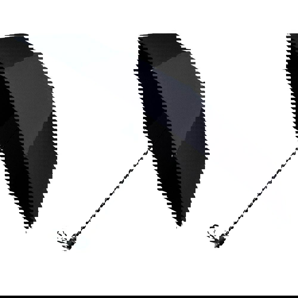 Black MiniMax Folding Umbrella Side View