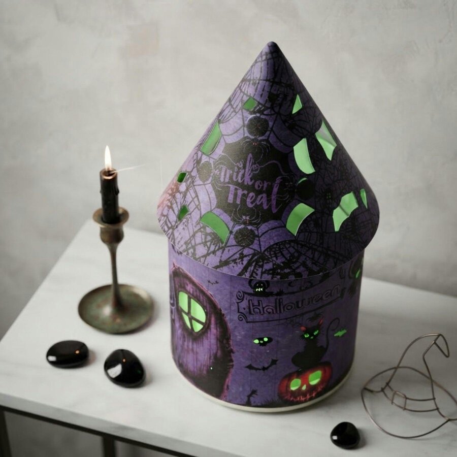 Garden Greatness Haunted Colour Changing Halloween Lantern