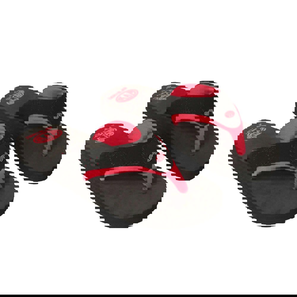 Animal Childrens/Kids Jekyl Recycled Flip Flops - Jet Black