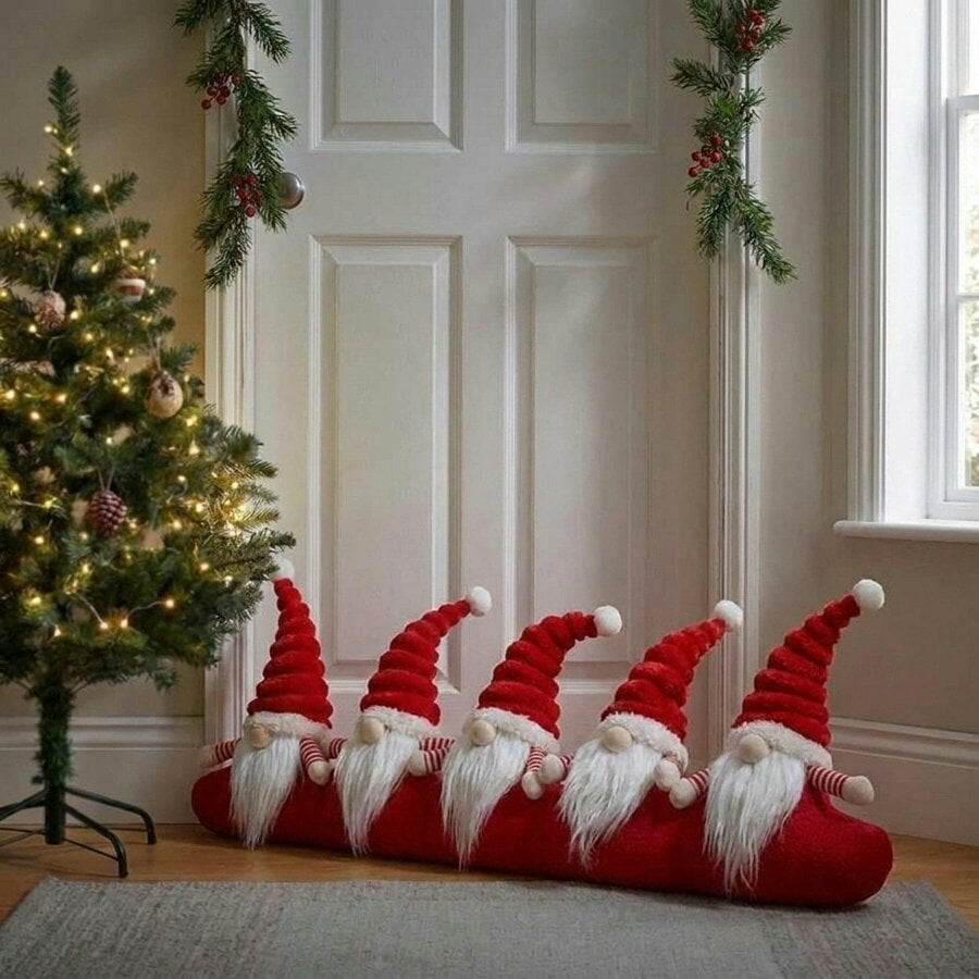Garden Greatness Festive Winter Gonk Door Draught Excluder