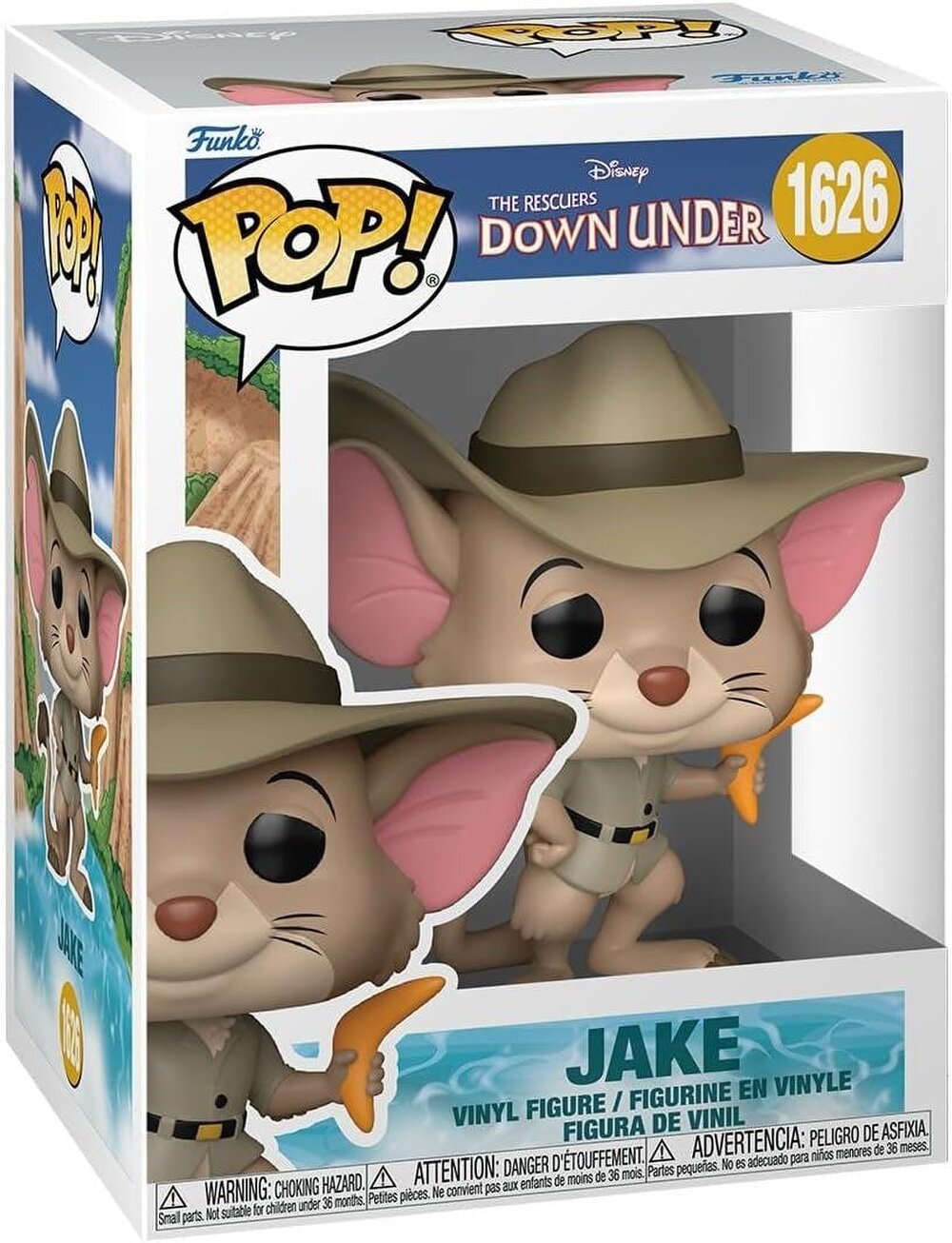 Funko Disney: The Rescuers Down Under - Jake with Boomerang POP! Vinyl Figure (1626)