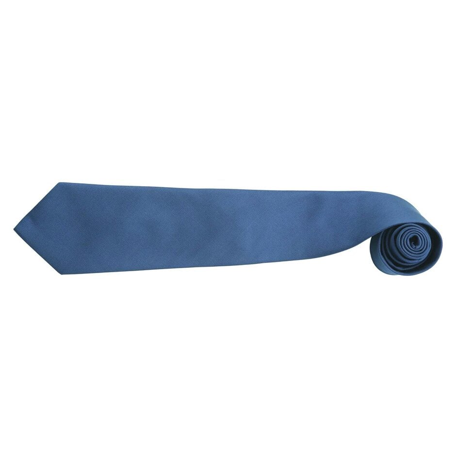 Premier Mens “Colours” Plain Fashion / Business Tie (Pack of 2) - Royal