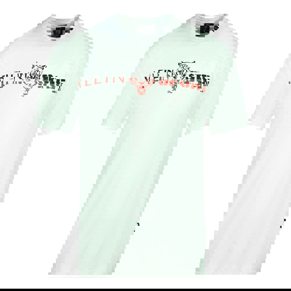 Plein Sport Bold Split Logo T-Shirt - White