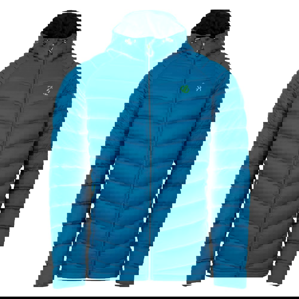 Dare 2B Mens Torrek Mountain Baffled Padded Jacket - Kingfisher Blue